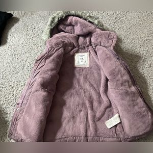 Girls used winter jacket